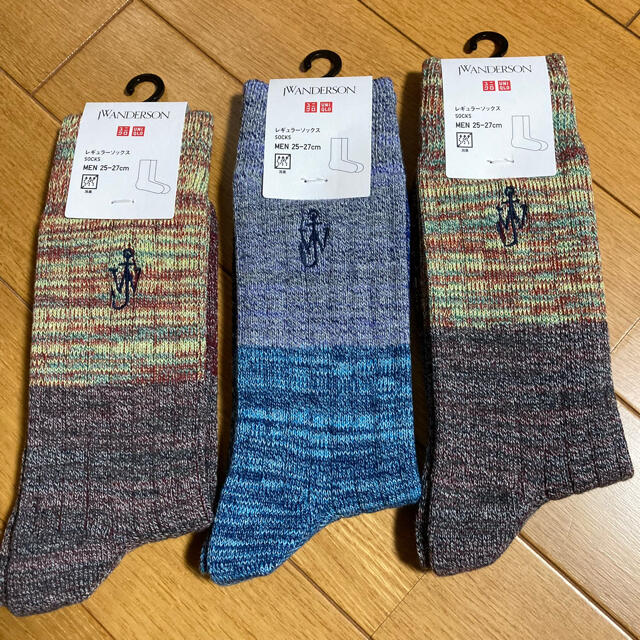 UNIQLO(ユニクロ)のユニクロ　メンズ  靴下  ソックス　25〜27cm 未使用 メンズのレッグウェア(ソックス)の商品写真