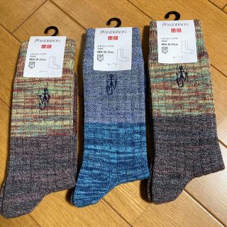 ユニクロ(UNIQLO)のユニクロ　メンズ  靴下  ソックス　25〜27cm 未使用(ソックス)