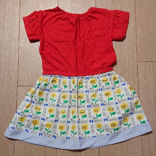 Petit jam(プチジャム)のドッキングワンピース【95】プチジャム キッズ/ベビー/マタニティのキッズ服女の子用(90cm~)(ワンピース)の商品写真