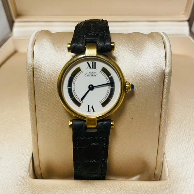【美品】カルティエ 腕時計　ヴェルメイユ 925 レディース