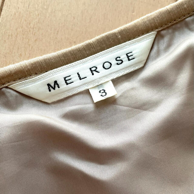 MELROSE(メルローズ)のライトリネンスカート レディースのスカート(ひざ丈スカート)の商品写真