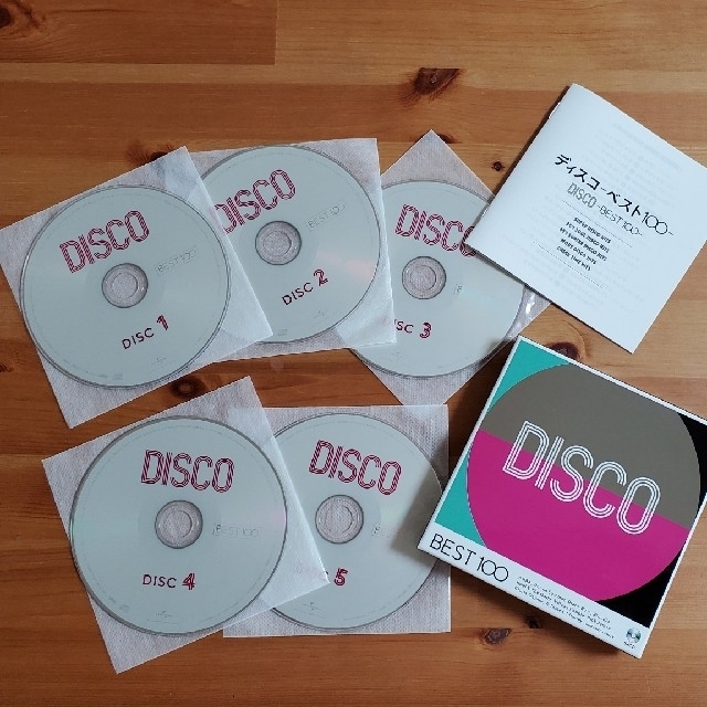 【中古美品】ディスコ -ベスト 100- エンタメ/ホビーのCD(ポップス/ロック(洋楽))の商品写真