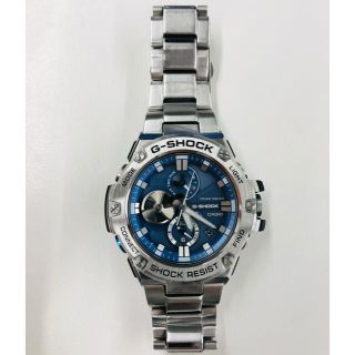 ジーショック(G-SHOCK)のG-SHOCK　Ｇ-STEEL 　Blue　文字盤　青　ジースチール(腕時計(アナログ))