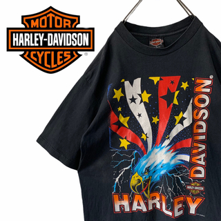 ハーレーダビッドソン(Harley Davidson)の【HARLEY DAVIDSON】美品! 90's ヴィンテージ プリントTee(Tシャツ/カットソー(半袖/袖なし))