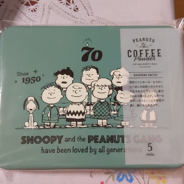 SNOOPY(スヌーピー)の【新品・未開封】PEANUT コーヒーエキスパウダー 食品/飲料/酒の飲料(コーヒー)の商品写真