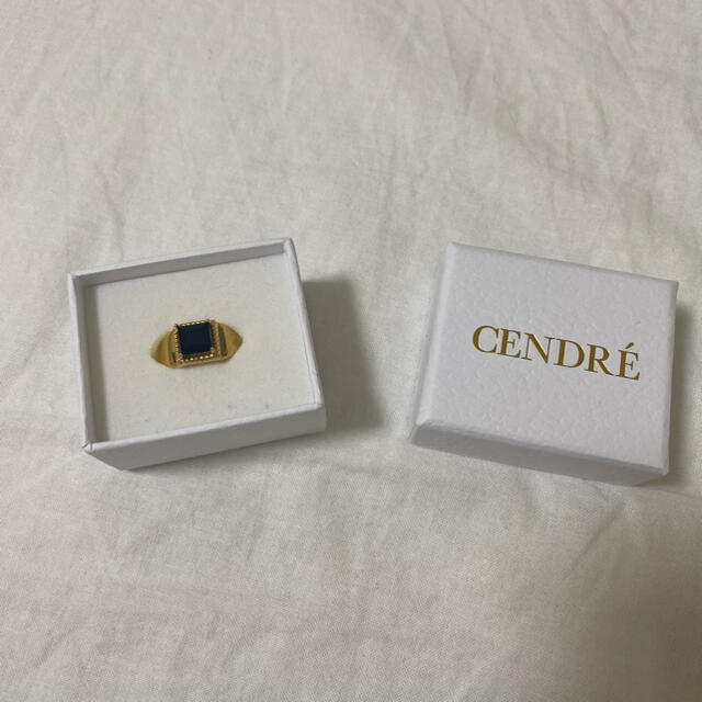 cendre センドレ　オニキスリング レディースのアクセサリー(リング(指輪))の商品写真