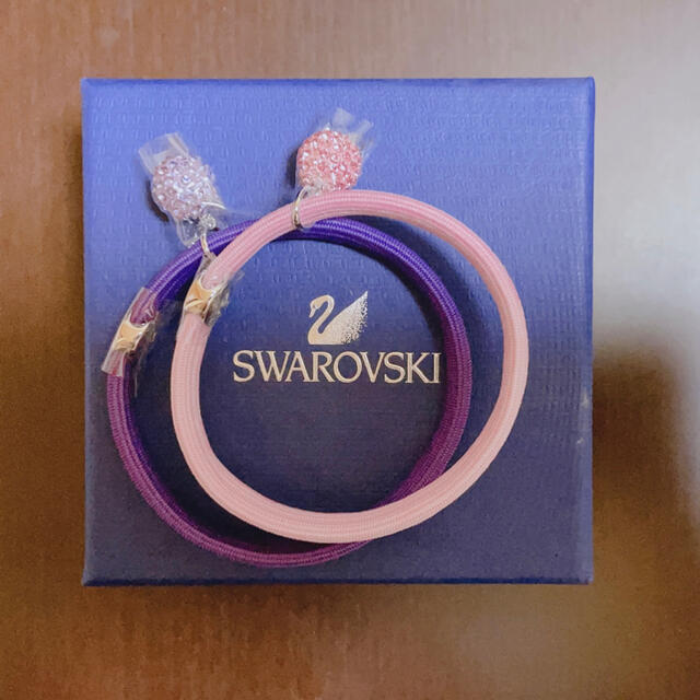 SWAROVSKI - スワロフスキー ヘアゴム2本セットの通販 by S SWAROVSKI - スワロフスキー ヘアゴム2本セットの通販 by S