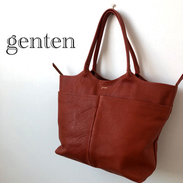 genten(ゲンテン)の★美品★/genten/ゲンテン/トートバッグ/タスカ/チャームなし/ レディースのバッグ(トートバッグ)の商品写真