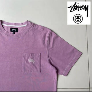 ステューシー(STUSSY)のステューシー　ピンク　Tシャツ(Tシャツ/カットソー(半袖/袖なし))