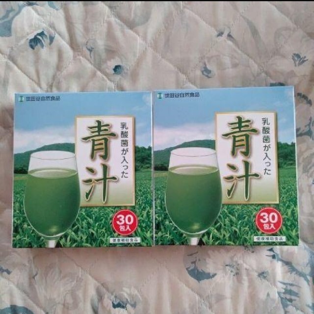 【新品・未開封】世田谷自然自然食品 乳酸菌が入った青汁 30包×2箱