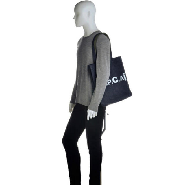 【新品未使用】【A.P.C. × sacai】リバーシブルトートバッグ　カーキ 8