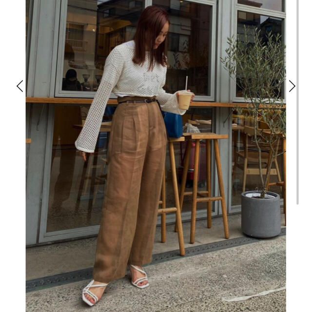 Ameri VINTAGE(アメリヴィンテージ)のMEDI REFINDED SHEER PANTS レディースのパンツ(カジュアルパンツ)の商品写真