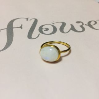 フラワー(flower)のflower フラワー ノベルティ 天然石リング(リング(指輪))