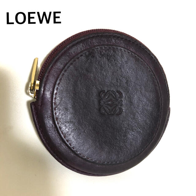 LOEWE(ロエベ)のLOEWE コインケース パープル レザー レディースのファッション小物(コインケース)の商品写真