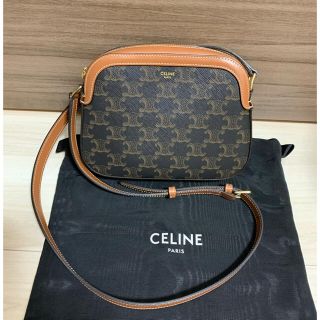 CELINE セリーヌ ショルダーバッグ カメラバッグ マカダム トリオンフ