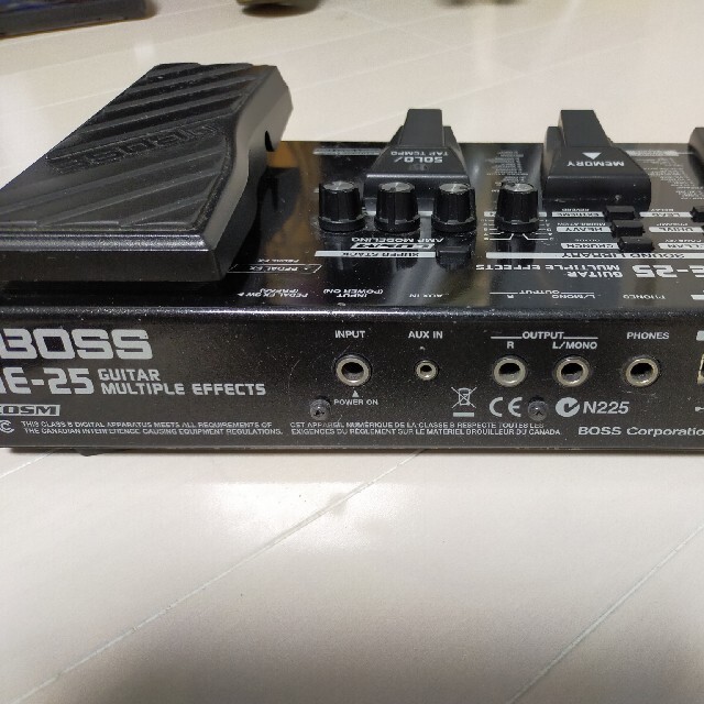 BOSS(ボス)のBoss ME-25 ギター マルチエフェクター アダプター無し値下げ 楽器のギター(エフェクター)の商品写真