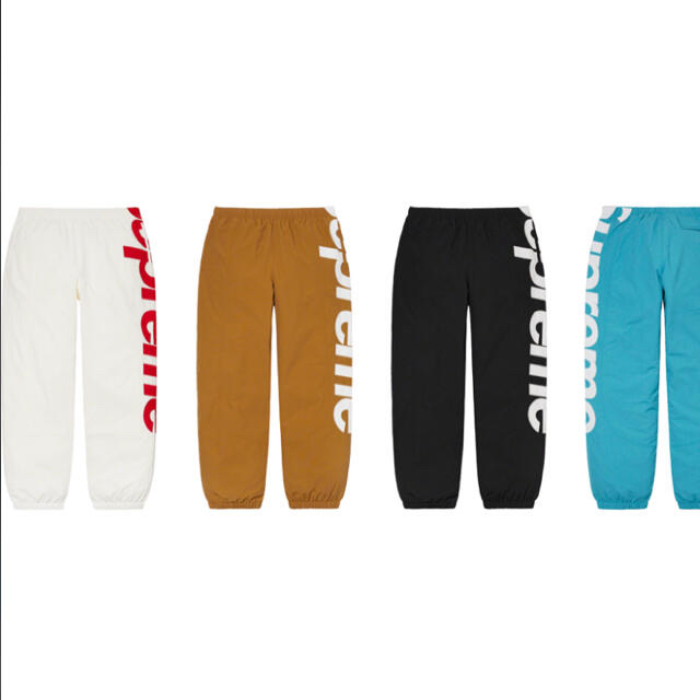 Supreme(シュプリーム)の大幅値下げ！XL 新品 21SS Supreme Spellout パンツ 白 メンズのパンツ(その他)の商品写真