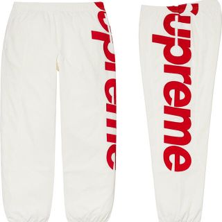 シュプリーム(Supreme)の大幅値下げ！XL 新品 21SS Supreme Spellout パンツ 白(その他)