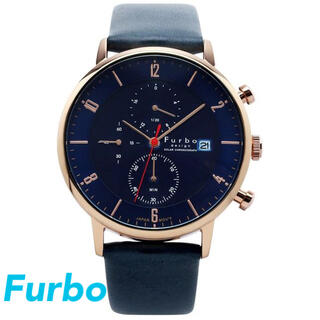 フルボ(Furbo)のNO9様専用美品フルボ Furbo メンズ腕時計  ソーラー充電式 (腕時計(アナログ))