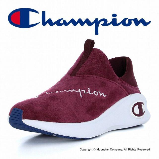 靴/シューズ【新品】チャンピオン [ワイン] Champion レディース モックシューズ