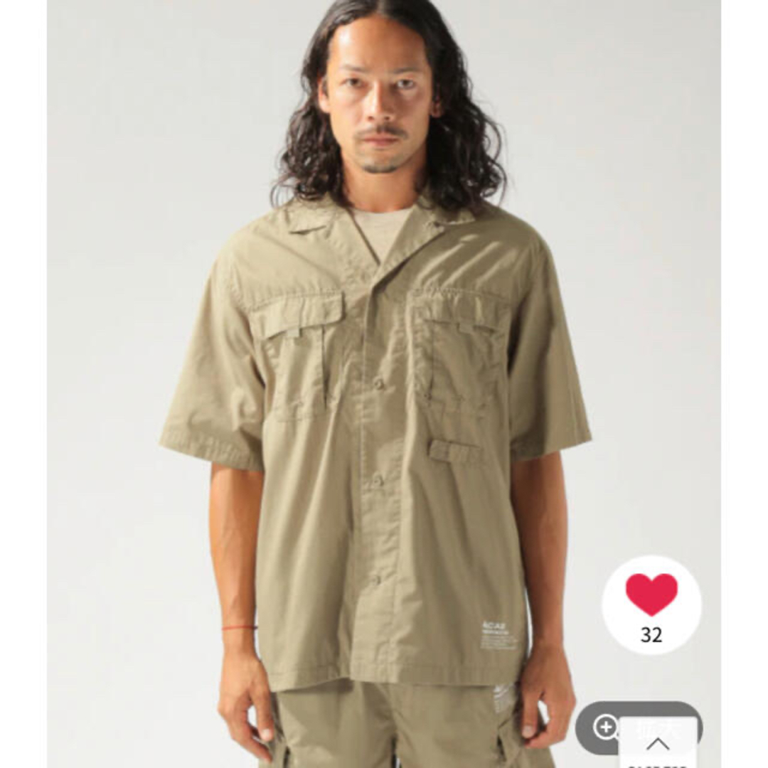 BAYFLOW(ベイフロー)の新品未使用　メンズマルチポケットシャツ　ベイフロー メンズのトップス(シャツ)の商品写真