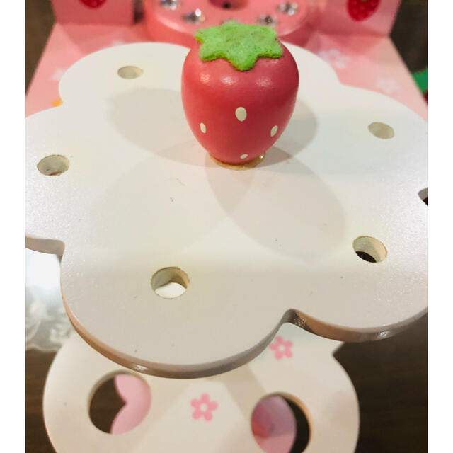 マザーガーデン  木製玩具　アイス スタンド キッズ/ベビー/マタニティのおもちゃ(知育玩具)の商品写真
