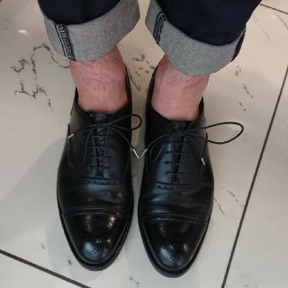 オールデン(Alden)の【美品】 オールデン 909 Medallion Tip Bal Oxford(ドレス/ビジネス)