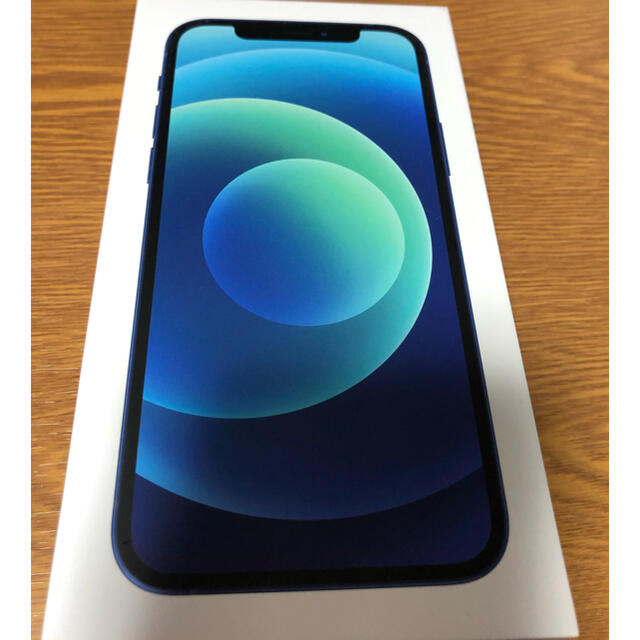 新しいスタイル Apple - iPhone12 SIMフリー Blue 128㎇ アップルケア