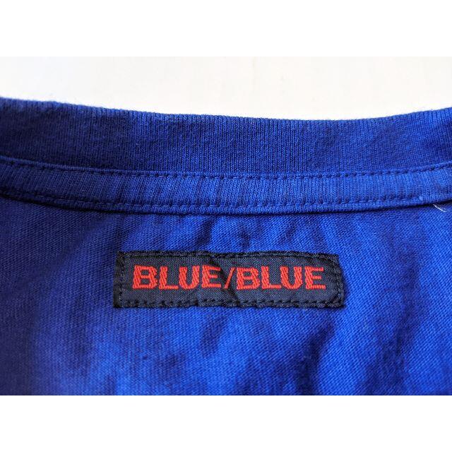 HOLLYWOOD RANCH MARKET(ハリウッドランチマーケット)のBLUEBLUE ブルーブルー フラッグTシャツ カットソー 1(S) メンズのトップス(Tシャツ/カットソー(半袖/袖なし))の商品写真