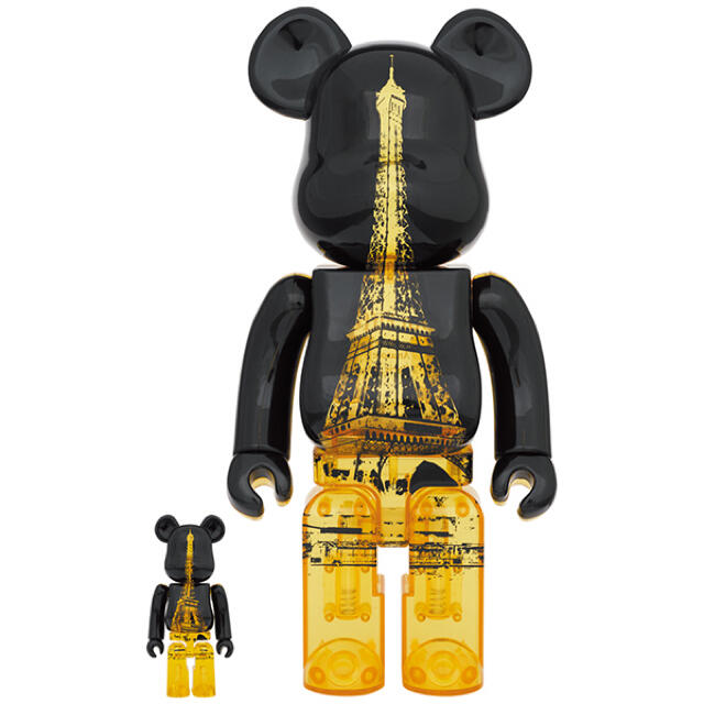 新品未開封サイズBE@RBRICK EIFFEL TOWER 100％ & 400％