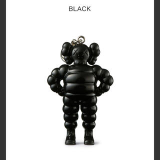 メディコムトイ(MEDICOM TOY)のKAWS CHUM KEYHOLDER(Black) キーホルダー(キーホルダー)