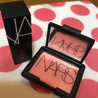 ナーズ(NARS)のNARS★ブラッシュorgasm +リップミニサイズセット(サンプル/トライアルキット)