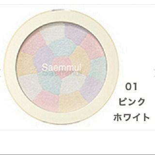 ザセム(the saem)のザセム　the saem フェイスパウダー　ハイライター　01(フェイスパウダー)