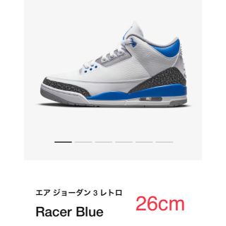 ナイキ(NIKE)のAIR JORDAN 3 RETRO / エアジョーダン3 レトロ(スニーカー)