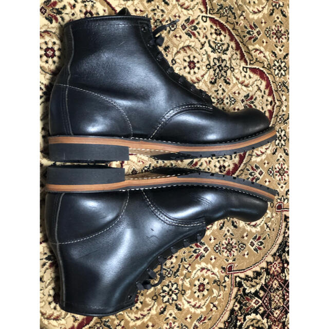 生産終了品 美品 REDWING ベックマン 9014 US8 26cm 黒レッドウィング