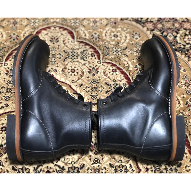 生産終了品 美品 REDWING ベックマン 9014 US8 26cm 黒レッドウィング