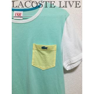 ラコステライブ(LACOSTE L!VE)のLACOSTE LIVE マルチカラー　Tシャツ(Tシャツ/カットソー(半袖/袖なし))