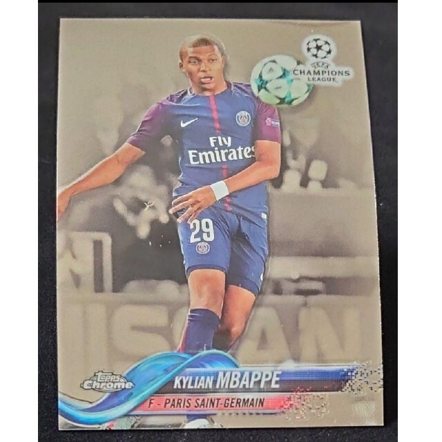 キリアン・エムバペ '18 topps Chrome Kylian Mbappe