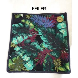 フェイラー(FEILER)の★FEILER★フェイラー　トロピカルリーフ　ウォッシュタオル　新品未使用(ハンカチ)