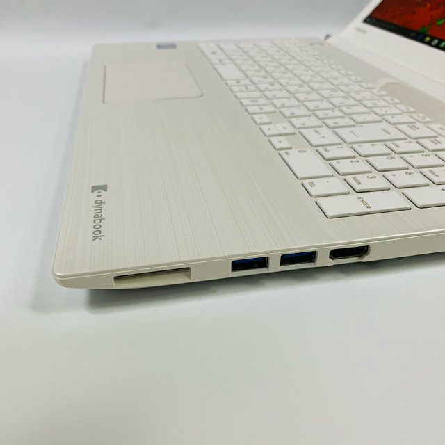【綺麗なリュクスホワイト】Corei5搭載　東芝ノートパソコン 7