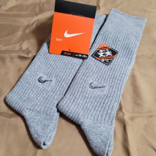 ナイキ(NIKE)の◆新品 NIKE ナイキ ロング 2P グレー  26～28cm　大きいサイズ(ソックス)