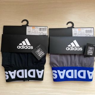 アディダス(adidas)の160㎝　adidas　アディダス　キッズ　ボクサーパンツ  2枚セット(下着)