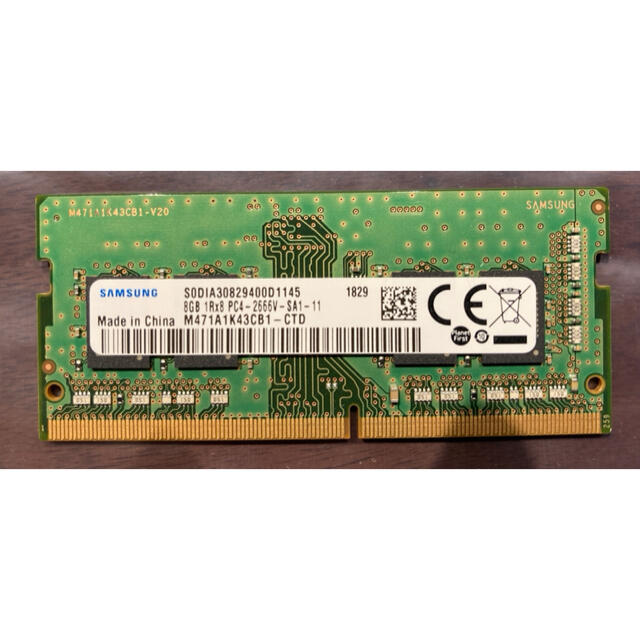 SAMSUNG DDR4-2666 SODIMM 8GB