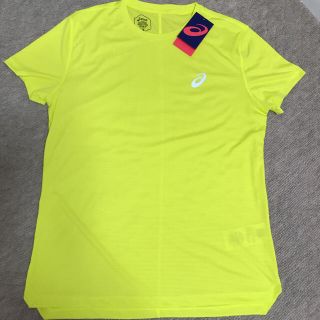 アシックス(asics)のアシックス　Tシャツ　レモン❣️Lサイズ(Tシャツ/カットソー(半袖/袖なし))