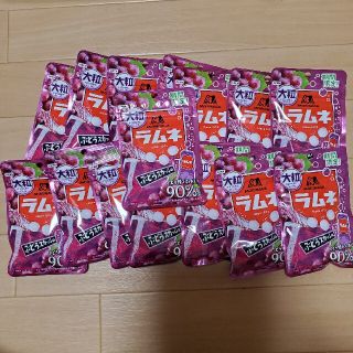 モリナガセイカ(森永製菓)の森永　大粒ラムネ菓子 ぶどうスカッシュ　１５袋(菓子/デザート)