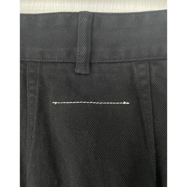 MM6(エムエムシックス)の【新品】MM6 MaisonMargiela  ブラックデニムロングスカート レディースのスカート(ロングスカート)の商品写真