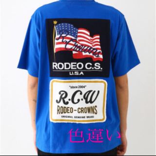 ロデオクラウンズワイドボウル(RODEO CROWNS WIDE BOWL)のロデオクラウンズ メニータグTシャツ(Tシャツ/カットソー(半袖/袖なし))