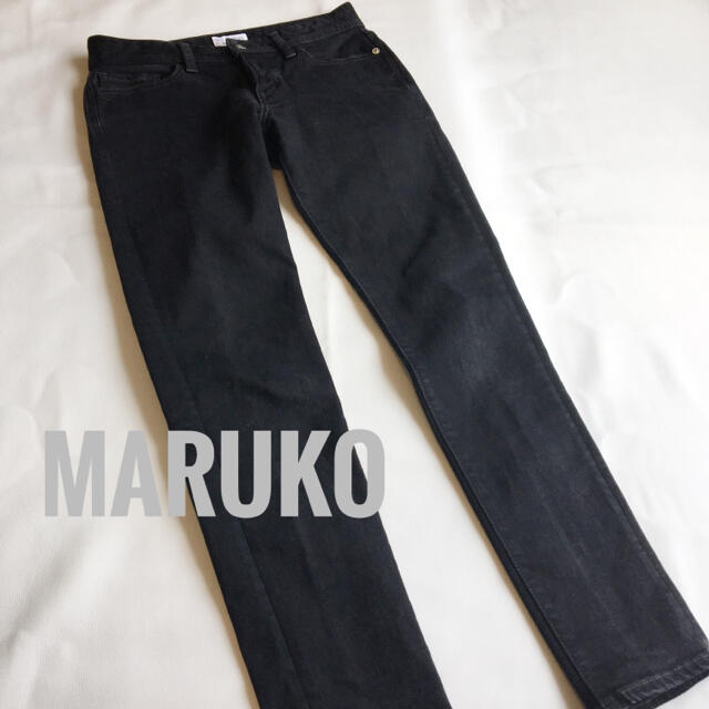 MARUKO(マルコ)のMARUKO HIP UP PANTS マルコ　ヒップアップパンツ　ブラック　 レディースのパンツ(デニム/ジーンズ)の商品写真