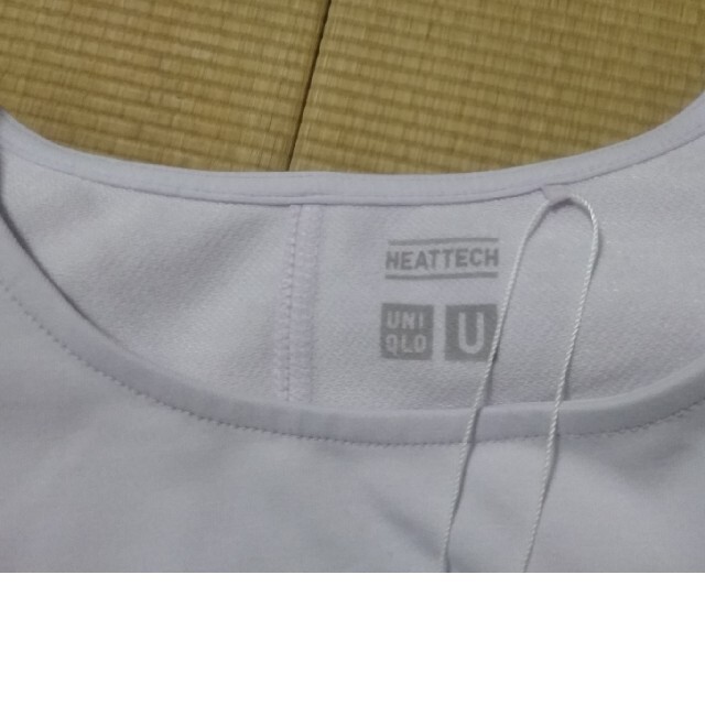 UNIQLO(ユニクロ)の新品未使用！ユニクロ　ヒートテック　コットン　クルーネックT長袖　Lサイズ レディースのトップス(Tシャツ(長袖/七分))の商品写真