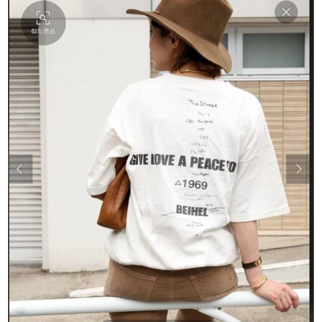新品未使用】Deuxieme Classe バックプリントTシャツ - Tシャツ(半袖 ... Deuxieme Classe Americana
AMEYバックフレアTシャツ